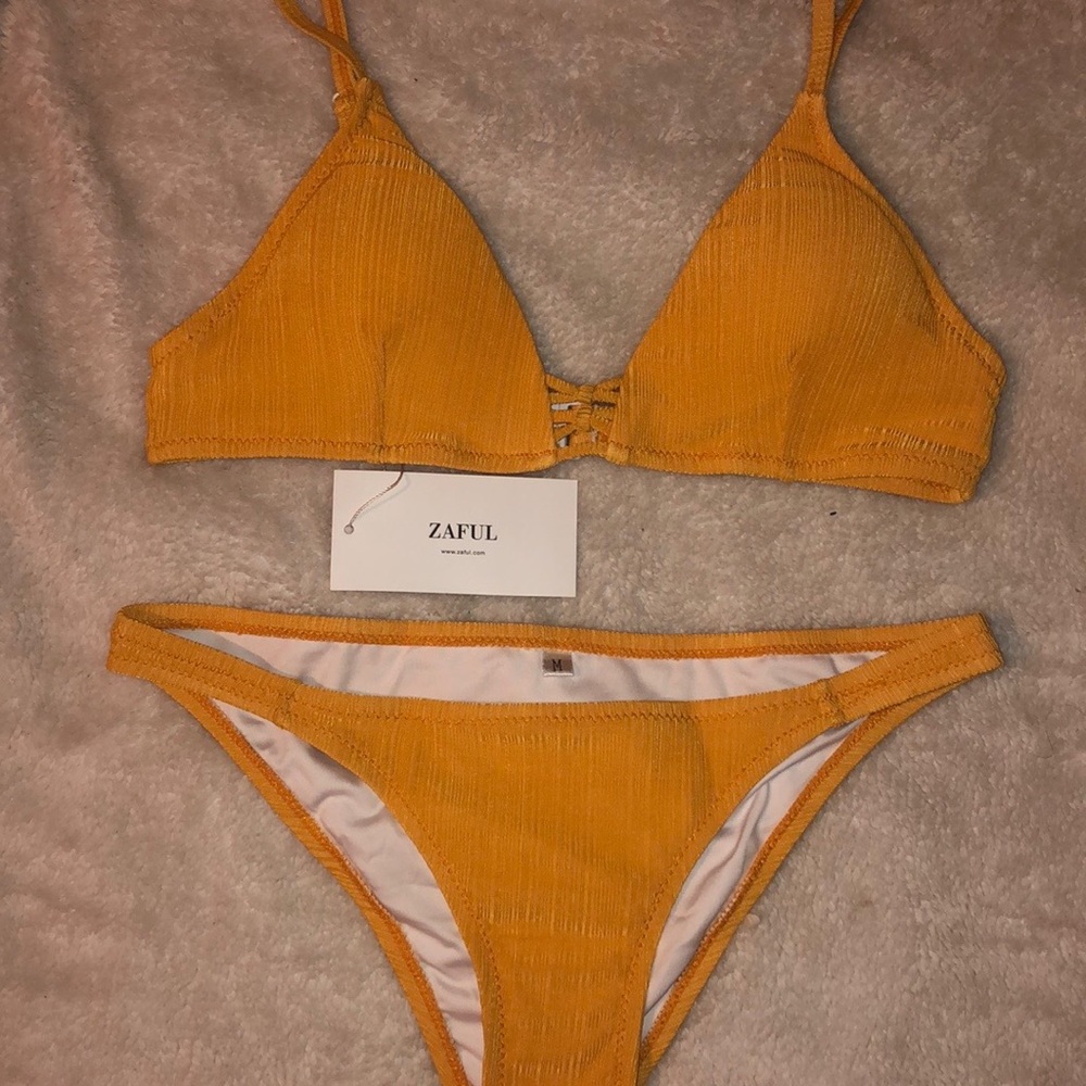 ZAFUL medium yellow bikini
